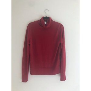 Merino Wool Loose Turtleneck